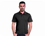17PLAASSDRYC-PLAYERA POLO CABALLERO DRY-FIT NEGRO S