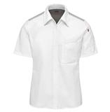 R501W-CAMISA PARA COCINERO CON AIRFLOW Y OILBLOCK MUJER BLANCO TXL