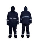 8IMPMRDZ1005-IMPERMEABLE AZUL 2 PZA ALTA VISIBILIDAD CON RELEJANTE M MOD. DZ1005