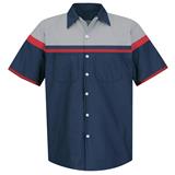 RSP24AC-CAMISA MC DE TRABAJO INDUSTRIAL 65P/35A S
