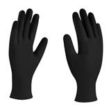 5GUADER67700-GUANTE DERMACARE DESECHABLE DE NITRILO NEGRO (CIRUJANO) MOD. 67-700 L  