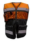 13CHAMRBICOL-CHALECO TIPO REPORTERO BICOLOR  NJ-NG  SC1010NJNG 2XL