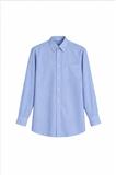17CAMCIRMARK-CAMISA ML MCA. CIRCO TELA MARKIS AZUL CON RAYAS