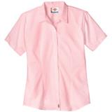 DFS010-BLUSA DAMA FS010PK ROSA MC STRETCH POPLIN L