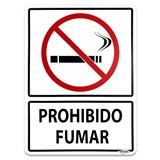 19SENF3040-SEÑALIZACION PROHIBIDO FUMAR 30 X 40