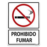 19SENF3040-SEÑALIZACION PROHIBIDO FUMAR 30 X 40