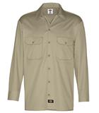 D549-CAMISA DE ALGODON PESO PESADO KHAKI 3XL