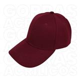21GORACRI-GORRA ACRILICO MCA PROS-CAPS C/CONTACTEL VINO LINEA #400