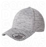 FITCAP GORRA DELTA 75%POL 22%SPANDEX 3%JASPEADO GRIS JASPE #050-Fitcap