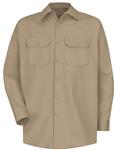 CAMISA ML DE ALGODON GRUESO DE LUJO KHAKI XL-Red Kap