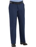 PANTALON DAMA 100 ALGODON FRENTE LISO AZUL MARINO TALLA 8-Red Kap