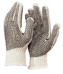 GUANTE DE ALGODON CON PUNTOS DE PVC PALMA Y DORSO MOD. SX9664-MCR Safety