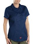 BLUSA MC DE TRABAJO PARA DAMA AZUL MARINO M-Dickies