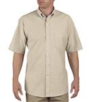 CAMISA OXFORD BUTTON DOWN KHAKI CLARO 60ALG/40POL SS46TK 2XL-Dickies