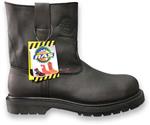 BOTA RAS PIEL C/ACERO ANTIDERRAPANTE 7 MOD. 800-RAS