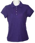 PLAYERA TIPO POLO ASSOLUTO DAMA MORADO M-Assoluto