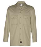 CAMISA DE ALGODON PESO PESADO KHAKI 2XL-Dickies