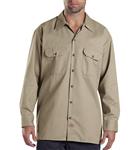 CAMISA DE TRABAJO 574KH ML 65POL/35ALG KHAKI 2XL-Dickies